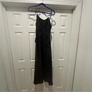 Bebe Black and White Polka Dot Dress